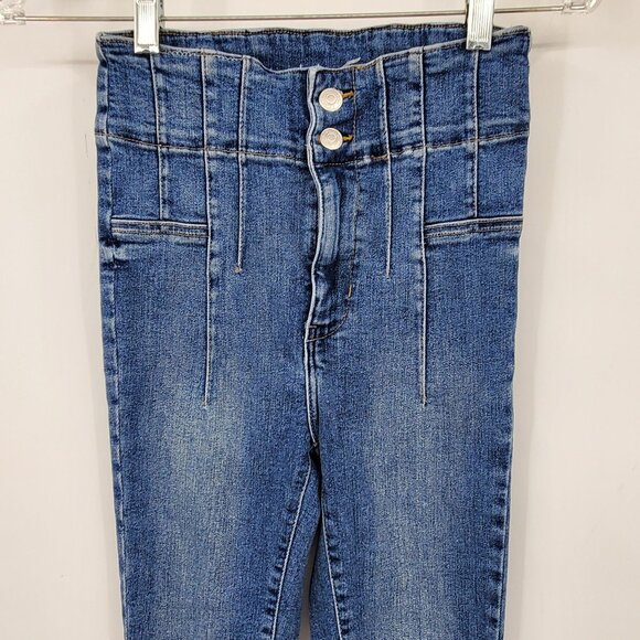 We The Free Light Wash Women's Skinny Denim Jeans Size 26 - Picture 7 of 10